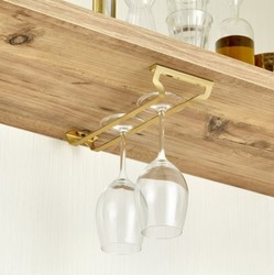 porte verre simple or mat